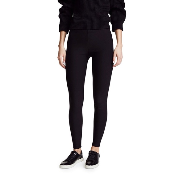 Plush Pants - Plush Fleece Lined Leggings Black Size Small